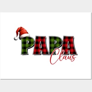 papa claus Posters and Art